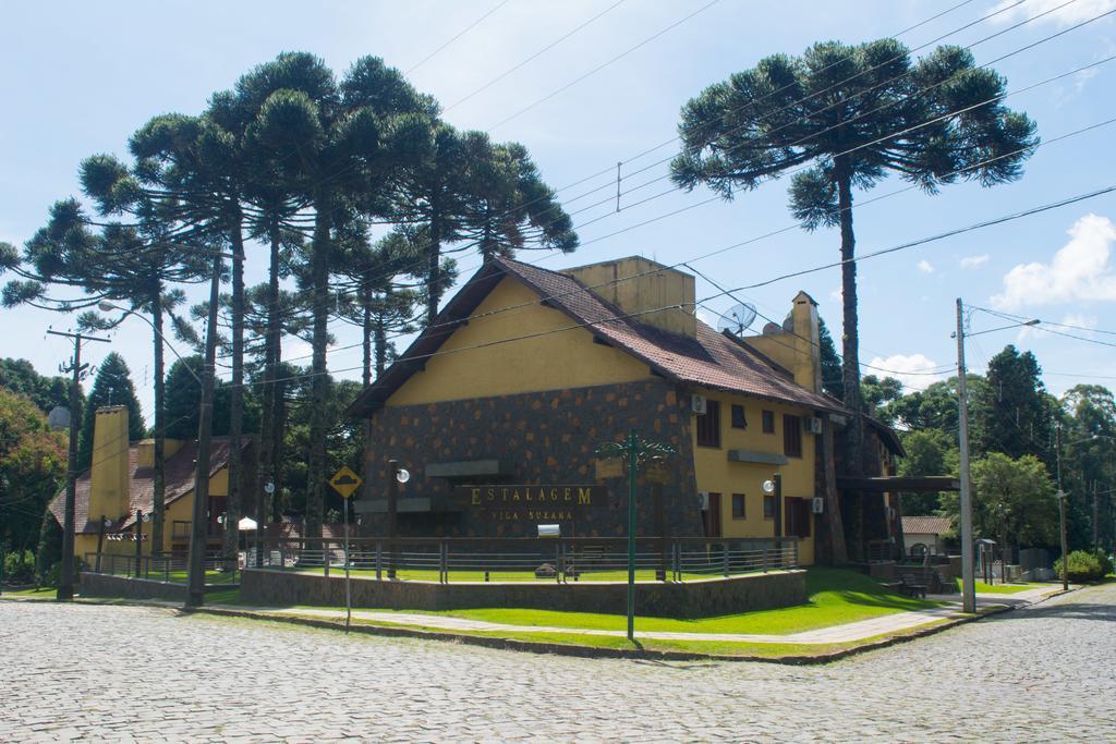 Estalagem Vila Suzana - Quadra De Beach Tennis Indoor Canela Exterior photo